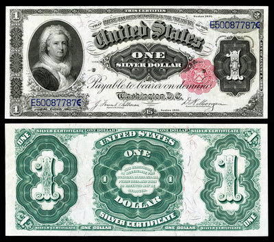 1891 $1 