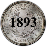 1893 Liberty Nickel