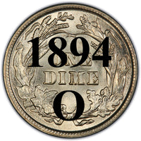 1894-O Barber Dime