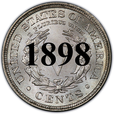 1898 Liberty Nickel