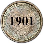 1901 Barber Quarter