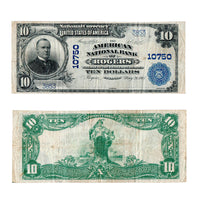 1902 $10 "William McKinley" National Bank Note