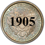 1905 Barber Quarter