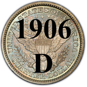 1906-D Barber Quarter
