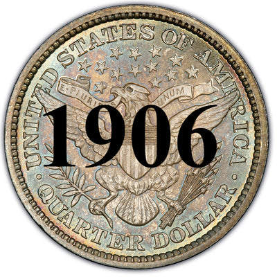 1906 Barber Quarter