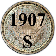 1907-S Barber Quarter