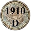 1910-D Barber Quarter