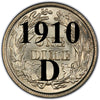 1910-D Barber Dime