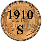 1910-S Lincoln Wheat Cent