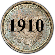 1910 Barber Quarter