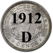 1912-D Liberty Nickel