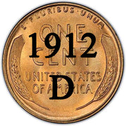 1912-D Lincoln Wheat Cent