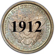 1912 Barber Quarter