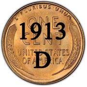 1913-D Lincoln Wheat Cent