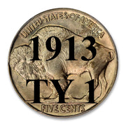 1913 TYPE 1 Buffalo Nickel