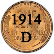 1914-D Lincoln Wheat Cent