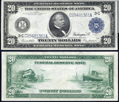 1914 $20 