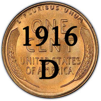 1916-D Lincoln Wheat Cent