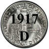 1917-D Mercury Dime