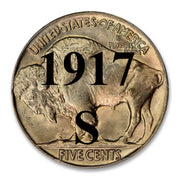 1917-S Buffalo Nickel