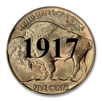 1917 Buffalo Nickel