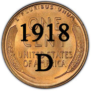 1918-D Lincoln Wheat Cent