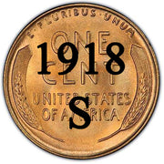 1918-S Lincoln Wheat Cent