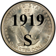 1919-S Standing Liberty Quarter