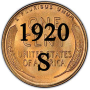 1920-S Lincoln Wheat Cent