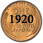 1920 Lincoln Wheat Cent