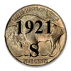1921-S Buffalo Nickel