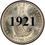 1921 Standing Liberty Quarter (weak date)