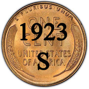 1923-S Lincoln Wheat Cent