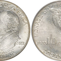 1923-S  Monroe Doctrine Commemorative Half Dollar