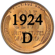 1924-D Lincoln Wheat Cent
