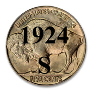 1924-S Buffalo Nickel