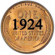 1924 Lincoln Wheat Cent