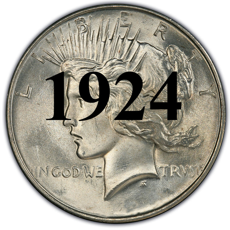 1924 Peace Dollar | Palm Island