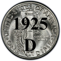 1925-D Mercury Dime