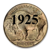 1925 Buffalo Nickel