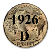 1926-D Buffalo Nickel