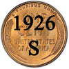 1926-S Lincoln Wheat Cent