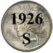 1926-S Peace Dollar