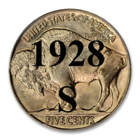 1928-S Buffalo Nickel