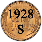 1928-S Lincoln Wheat Cent