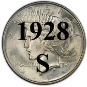 1928-S Peace Dollar