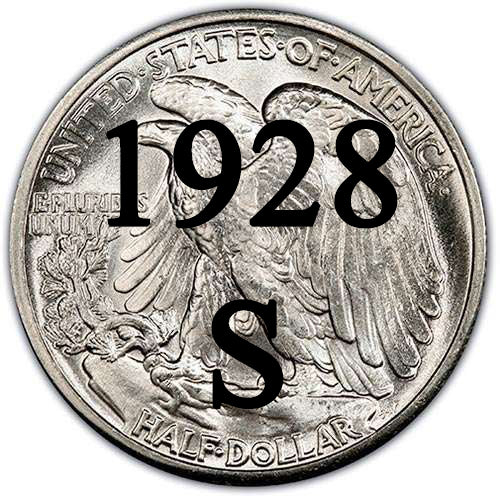 1928-S Walking Liberty Half Dollar