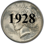 1928 Peace Dollar