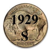 1929-S Buffalo Nickel