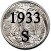 1933-S Walking Liberty Half Dollar